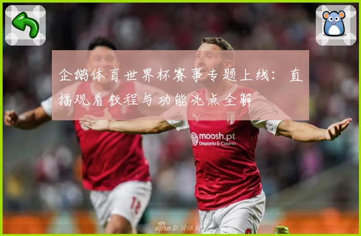 企鹅体育世界杯赛事专题上线：直播观看教程与功能亮点全解